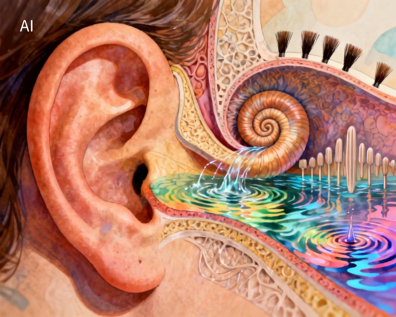 耳朵的秘密算法:为何自然进化超越了傅里叶变换