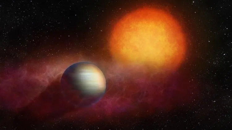 宇宙棉花糖的悲歌:一颗行星正在“蒸发”,为我们揭开星际迁徙的史诗
